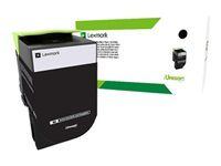Čierna - originálna - kazeta s farbivom - pre Lexmark CX310dn, CX310n, CX410de, CX410dte, CX410e, CX510de, CX510dhe, CX510dthe