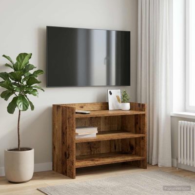 vidaXL TV skrinka 60 x 33 x 47 cm Staré drevo Kompozitné drevo