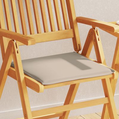 vidaXL Záhradné podsedáky 4 ks sivohnedé 45x45x2 cm štvorcové