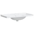 vidaXL Kúpeľňové umývadlo biele 71x48x19,5 cm obdĺžnikové keramické