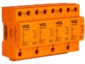 Prepäťová ochrana VCX L2-4-B AC trieda T1 (B) 4P 40 kA GDT s plynným iskrišťom