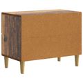 vidaXL Nočný stolík Staré drevo 62 x 34,5 x 48 cm Kompozitné drevo
