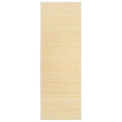 vidaXL Podložka na jogu prírodná 60x180 cm bambusová