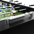 vidaXL Stolný futbal, oceľ 60 kg 140x74,5x87,5 cm, čierny