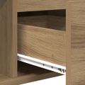 vidaXL Konferenčný stolík Remeselný dub 90 x 50 x 26.5 cm