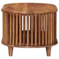 vidaXL Ručne vyrobený konferenčný stôl Teak hnedá 85 x 50 x 40 cm