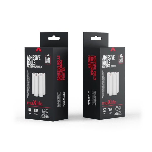Maxlife Roll SET súprava 5 kotúčov pre termoltačiarne (OEM0200508)