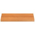 vidaXL Parapety 2 ks Svetlohnedá 70 x 40 x 2 cm Masívne bukové drevo