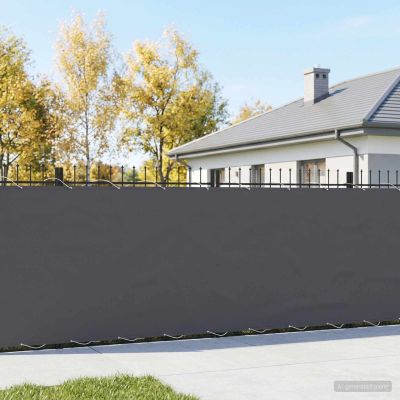 vidaXL Záclona na balkónové súkromie 200 x 300 cm Textil s PU povlakom