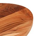 vidaXL Stolová doska 100x40x2,5 cm oválna masívna akácia