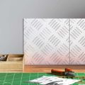 vidaXL Schodový rošt 2 ks 20 x 20 cm Strieborná Hliník Štvorcový