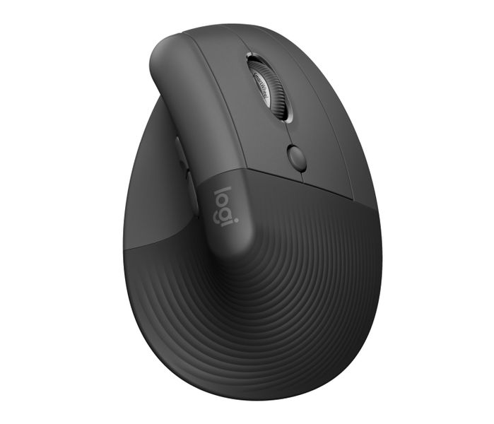 LOGITECH Lift For Business/Ergonomická/Optická/Pre pravákov/4 000 DPI/USB+BT/Grafitová