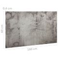 vidaXL Nástenná magnetická tabuľa, sklo 100x60 cm