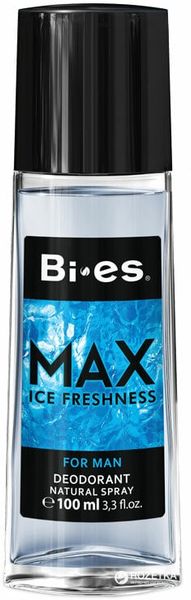 BI-ES MAX ICE FRESHNESS pánsky parfumovaný dezodorant v skle 100ml