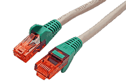 UTP patchkabel križovaný, kat. 6, 1m