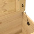 vidaXL Úložný box Corona 90x78x45 cm borovicový masív