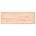 vidaXL Stolová doska 180x60x(2-6) cm neošetrený masív živé hrany