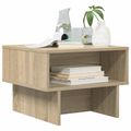 vidaXL Konferenčný stolík Sonoma dub 48 x 46 x 35 cm Kompozitné drevo