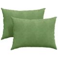 vidaXL Vankúše na pohovku 2 pcs Svetlo zelená 70 x 50 cm