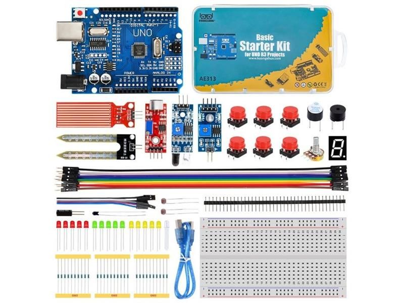 Základná štartovacia sada Arduino, výučbová sada projektov R3