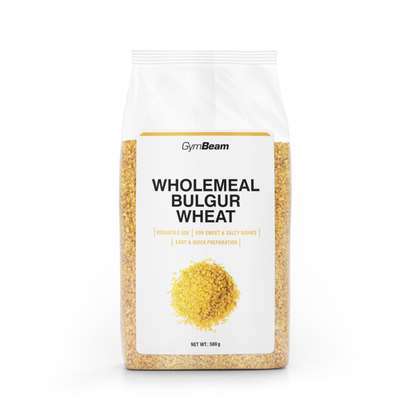 Celozrnný pšeničný bulgur - GymBeam, 500 g