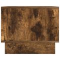 vidaXL Konferenčný stolík Dymový dub 90 x 50 x 40 cm Kompozitné drevo