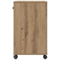 vidaXL Stojan na tlačiareň Dub artisan 60 x 40 x 68,5 cm