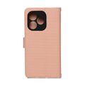Puzdro Smart Triangle pre Honor 600 / Honor 600 Pro ružové