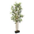vidaXL Umelý bambusový strom 1104 listov 180 cm zelený