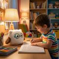 TESLA Bambino Buddy AI OWL - inteligentná plyšová sova pre deti