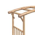 vidaXL Oblúk na ruže bambus 118x40x187 cm
