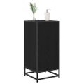 vidaXL Servírovacia skriňa Čierny dub 35,5 x 35 x 76 cm