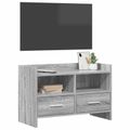 vidaXL TV skrinka 71,5 x 33 x 47 cm Sivý Sonoma Kompozitné drevo