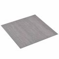 vidaXL Samo-lepiace podlahové dosky Šedá a drevo 30,5 x 30,5 cm 20 ks