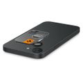 Spigen Optik Pro Glas.tR "EZ Fit" Camera Protector 2-Pack pre iPhone 16E čierna