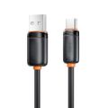 Kábel XO NB302 USB - USB-C 1,0m 3A čierny