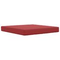 vidaXL Vankúš na vonkajšiu pohovku Polyester vínovo červená 80 x 80 cm
