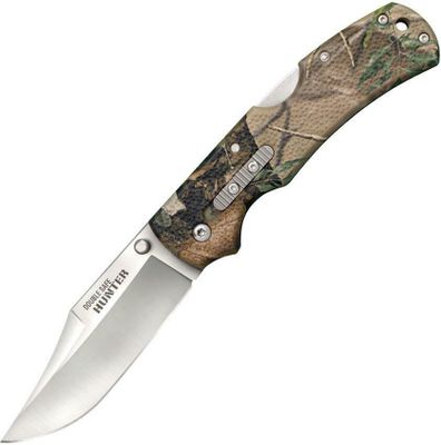 Cold Steel 23JE Double Safe Hunter Camouflage lovecký vreckový nôž 8,9 cm, maskovacia, GFN