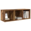 vidaXL Zostava TV skriniek 72 x 35 x 37 cm Hnedá Kompozitné drevo