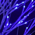 vidaXL Vianočný stromček/vŕba 180 LED 1,8 m, modrá, dovnútra/von