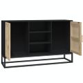 vidaXL Komoda čierna 105x30x65 cm kompozitné drevo