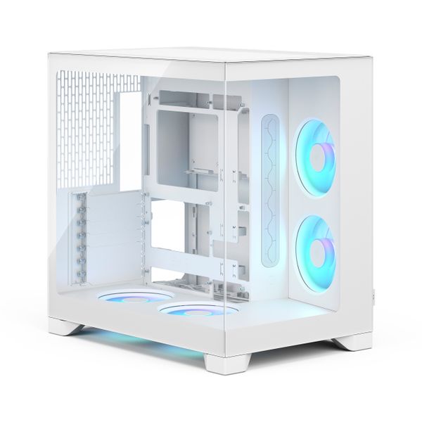 Fractal Pop 2 Vision/Midi Tower/Transpar./Biela