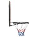 vidaXL Basketbalová doska čierna 109x71x3 cm polyetén
