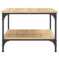 vidaXL Konferenčný stolík dub sonoma 55x55x40 cm kompozitné drevo