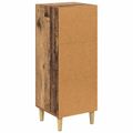vidaXL Servírovacia skriňa Staré drevo 34.5 x 34 x 90 cm