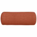 vidaXL Podložkové vankúše 2 pcs Červenooranžová Ø 15 x 40 cm