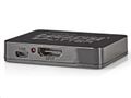 Rozbočovač HDMI/HDMI 1->2 - NEDIS, čierny, Ultra HD VSPL34002BK