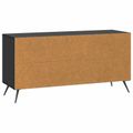 vidaXL TV skrinka 102 x 34,5 x 50 cm Čierna Kompozitné drevo