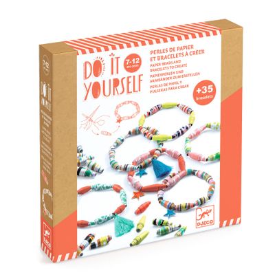 DIY Vyrob si sám Pestré náramky 35 ks