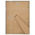 vidaXL Fotorámiky na stenu alebo stôl 3 ks strieborné 18x24 cm MDF